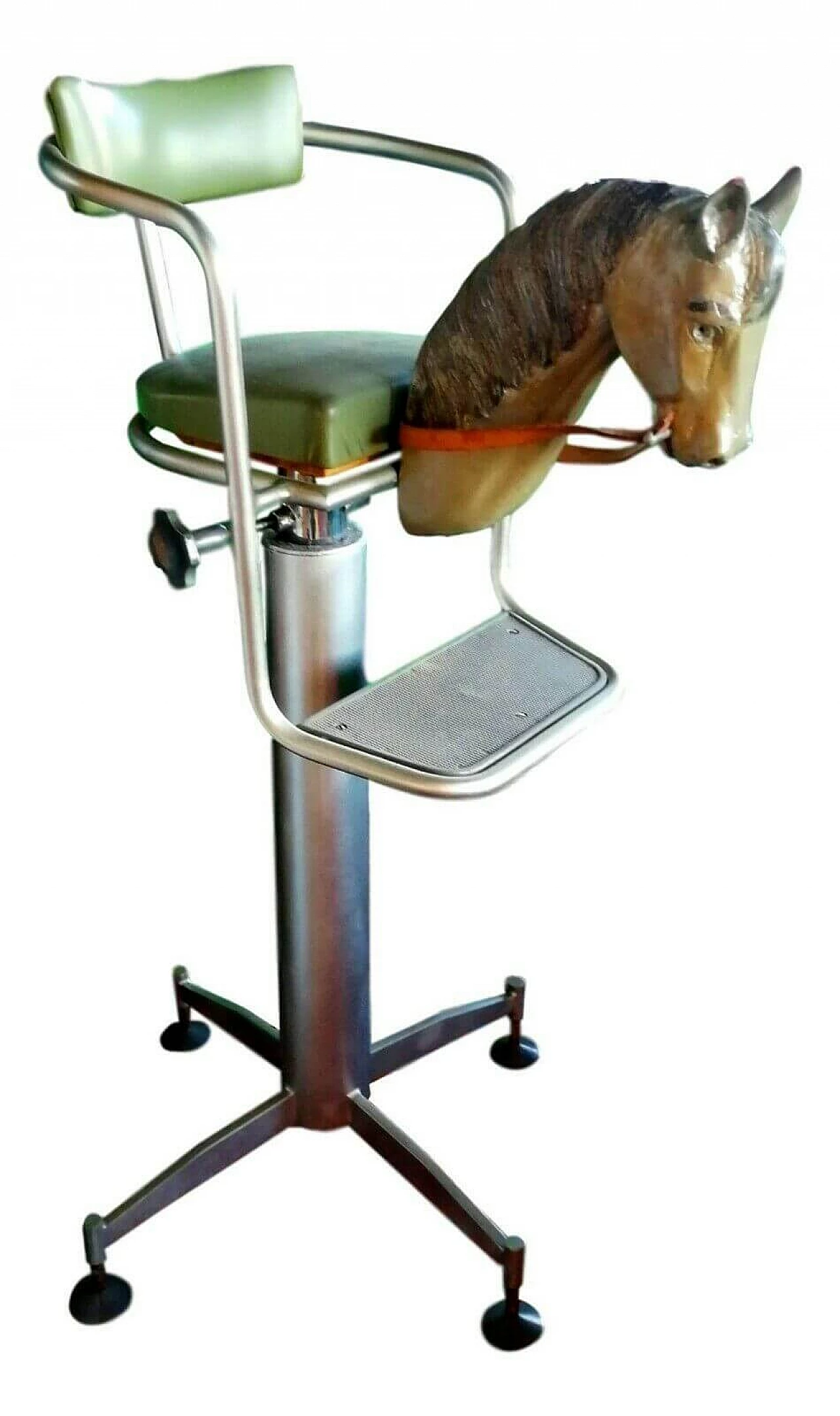 Sedia cavalluccio da barbiere, anni '70 1167502