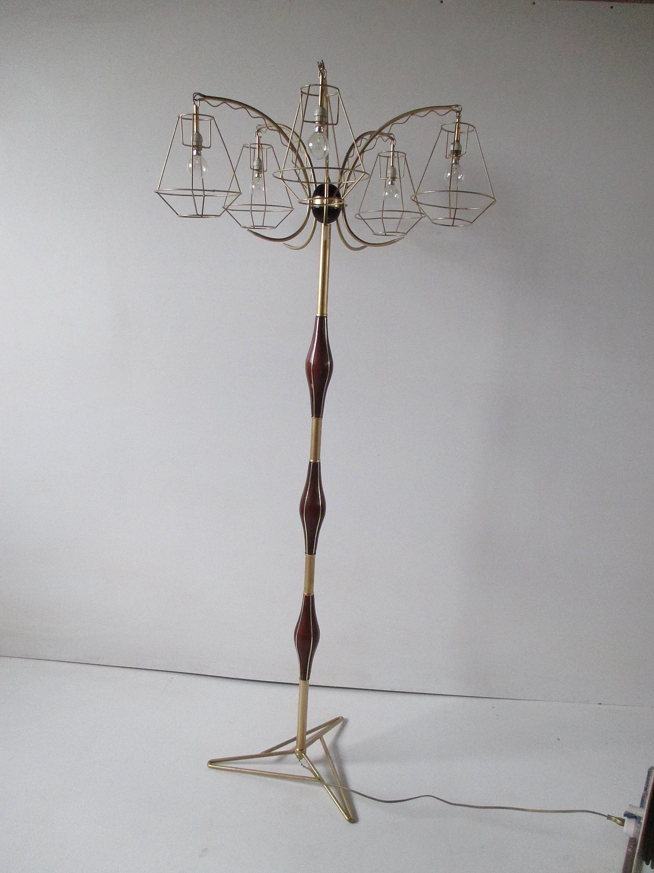 Brass floor lamp 1167522