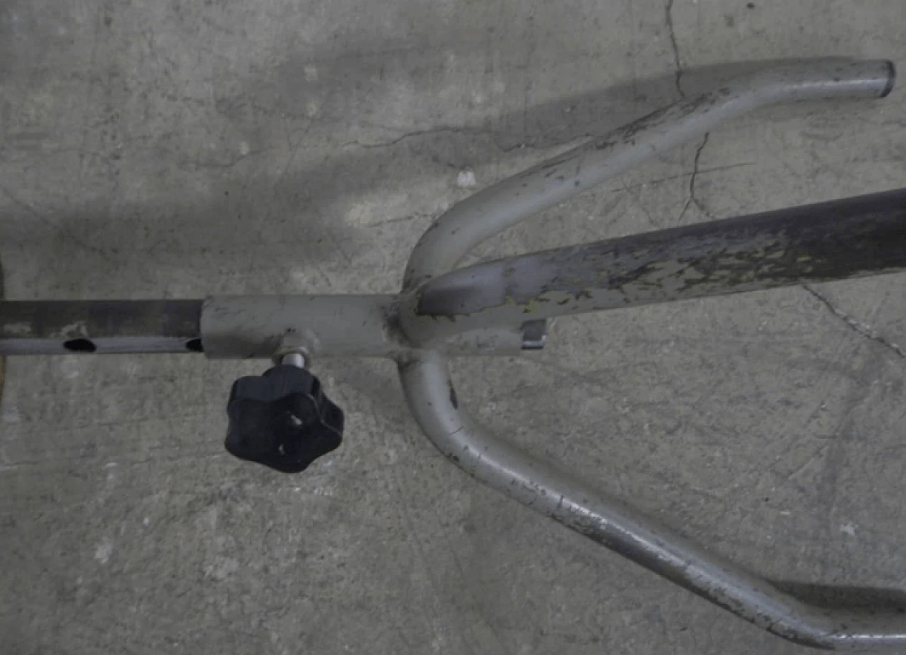 Sgabello in ferro e legno, anni '50 1167820