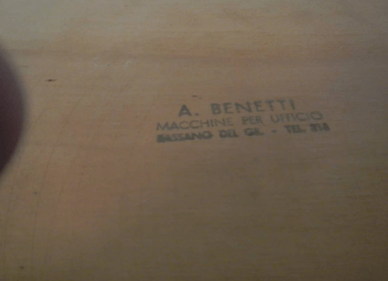 Banco da scuola di Benetti Bassano, anni '50 1167842