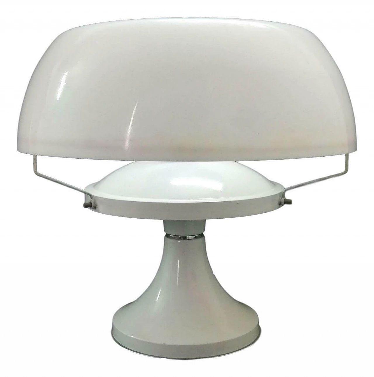 Lampada da tavolo in plexiglass mushroom, anni '70 1168000