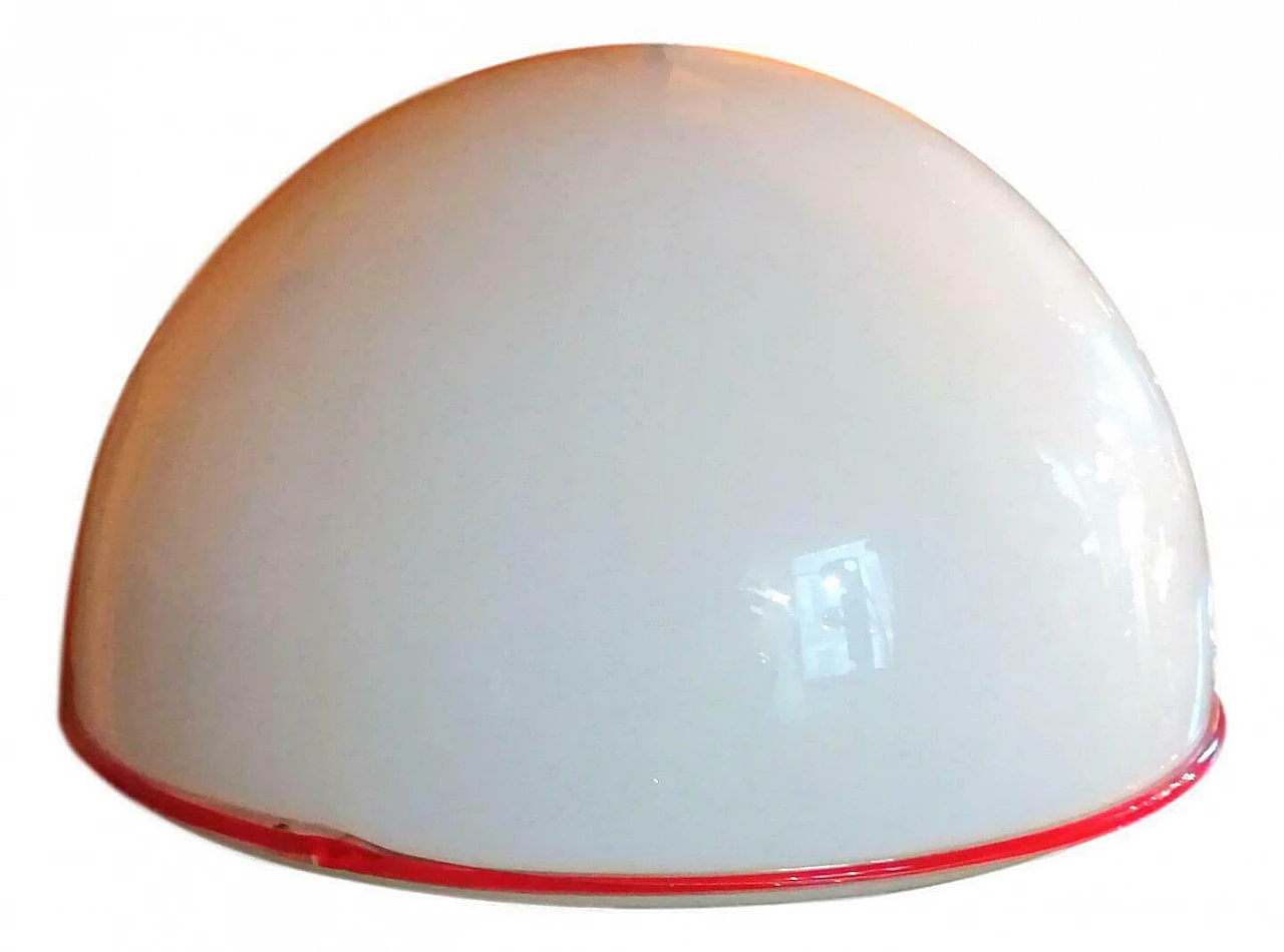 Ceiling lamp in Murano glass by Gambero & Poggi for Leucos, 70s 1168049