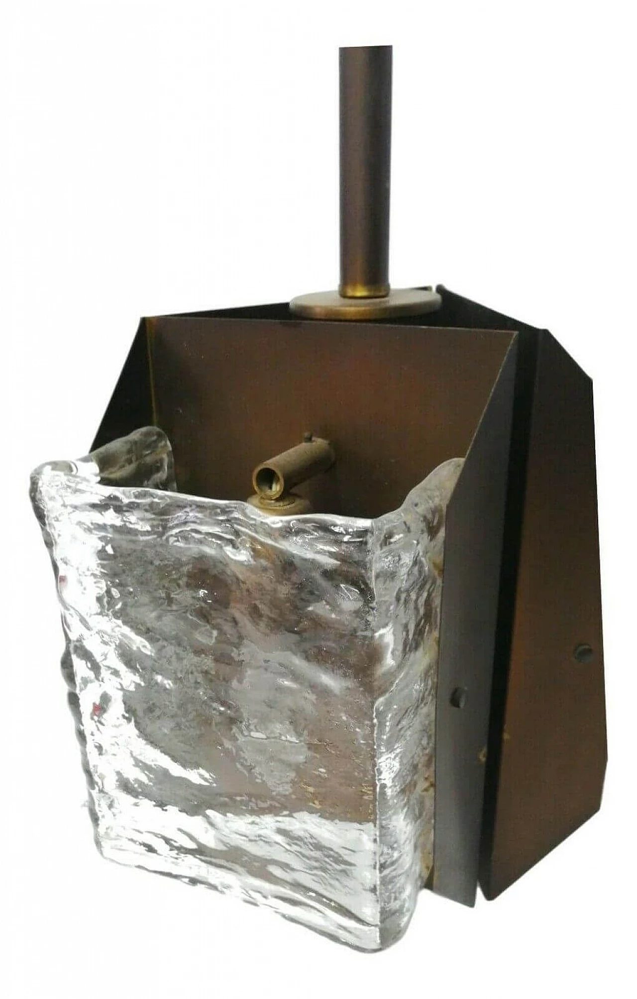 Three-light pendant lamp by J.T. Kalmar, 1970s 1168250