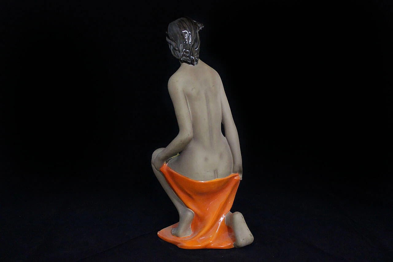 Ceramic sculpture of a woman by C.I.A. Manna Manna Torino, 1940s 1168812