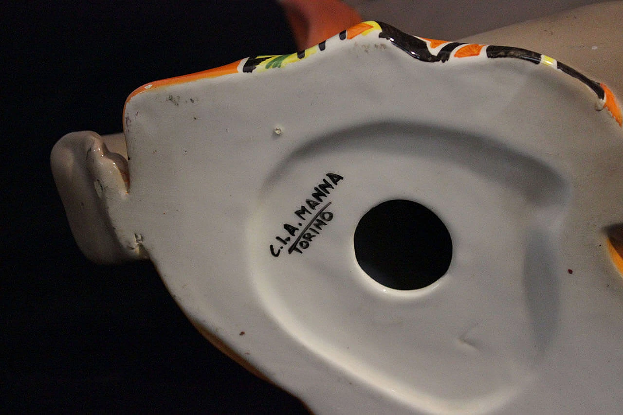 Ceramic sculpture of a woman by C.I.A. Manna Manna Torino, 1940s 1168813