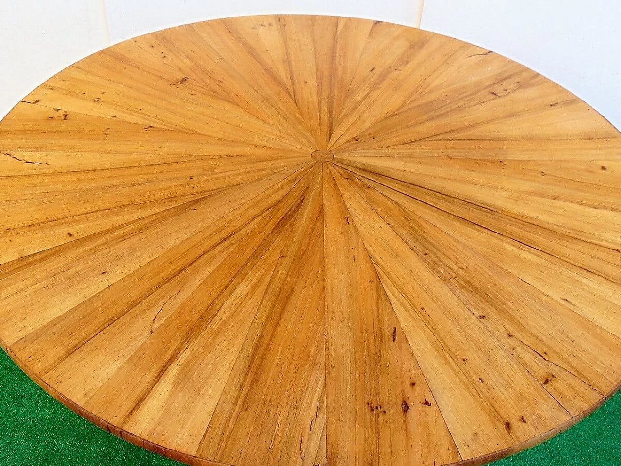 Tavolo rotondo periodo Impero in noce, '800 1168992