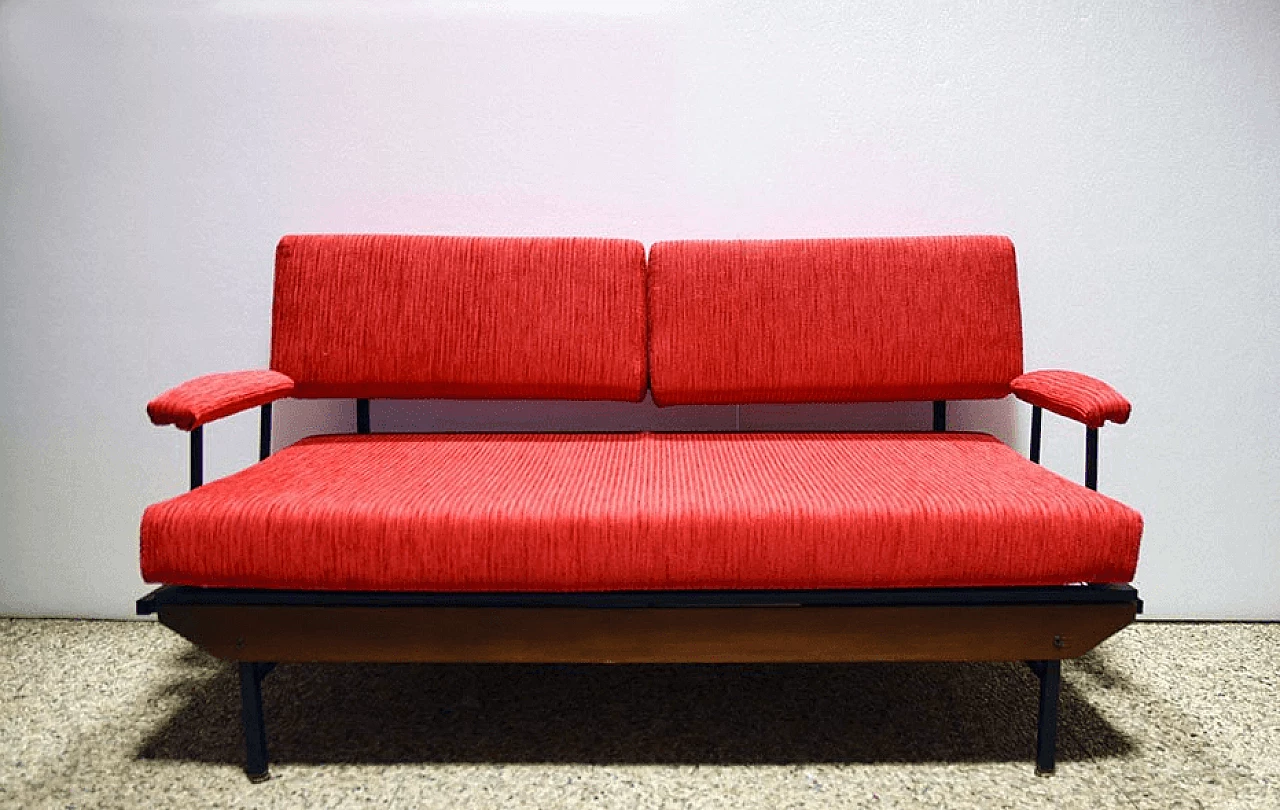 Corduroy sofa, 50s 1169150