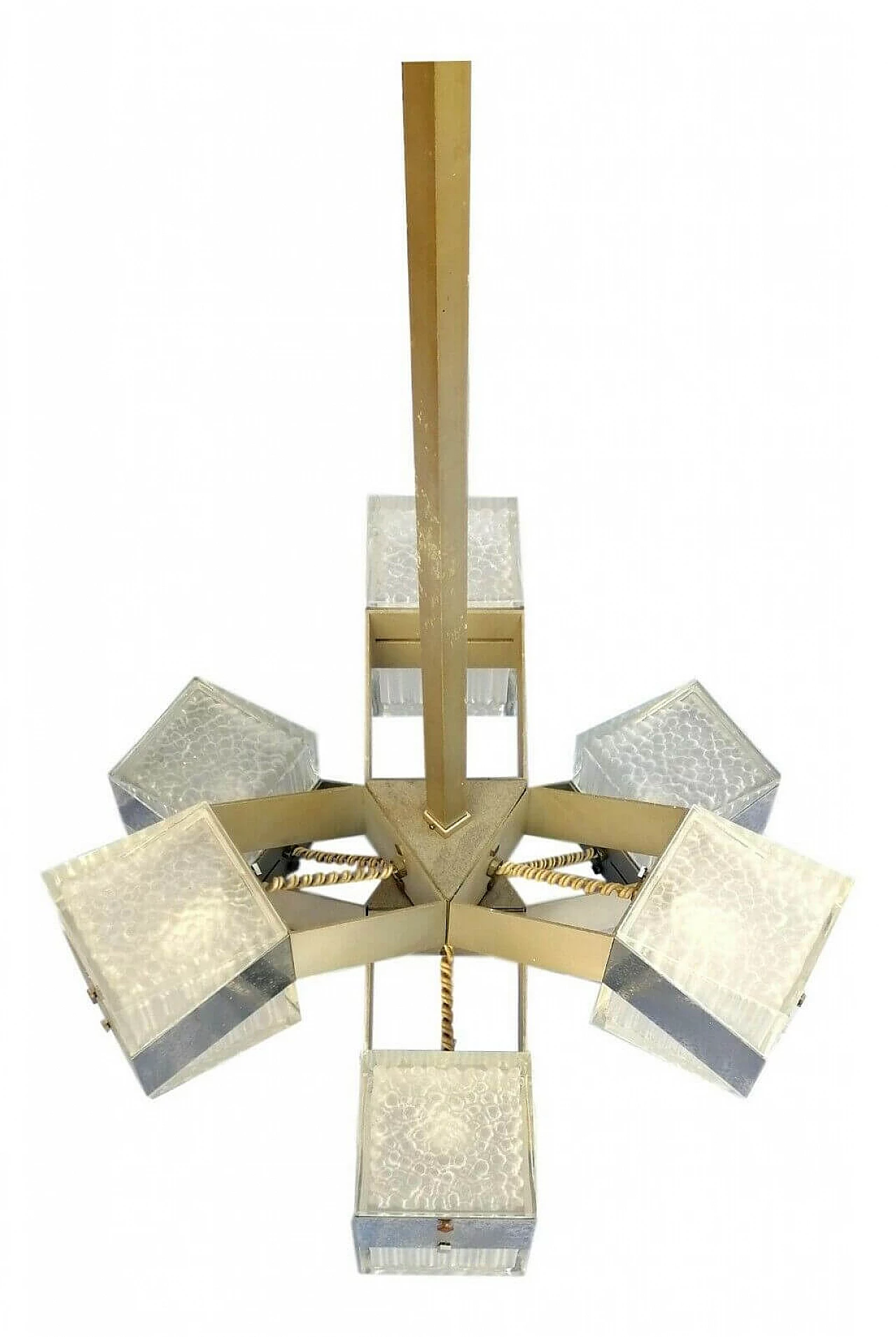 Six-light chandelier manufactured by Stilkronen, 70s 1169442