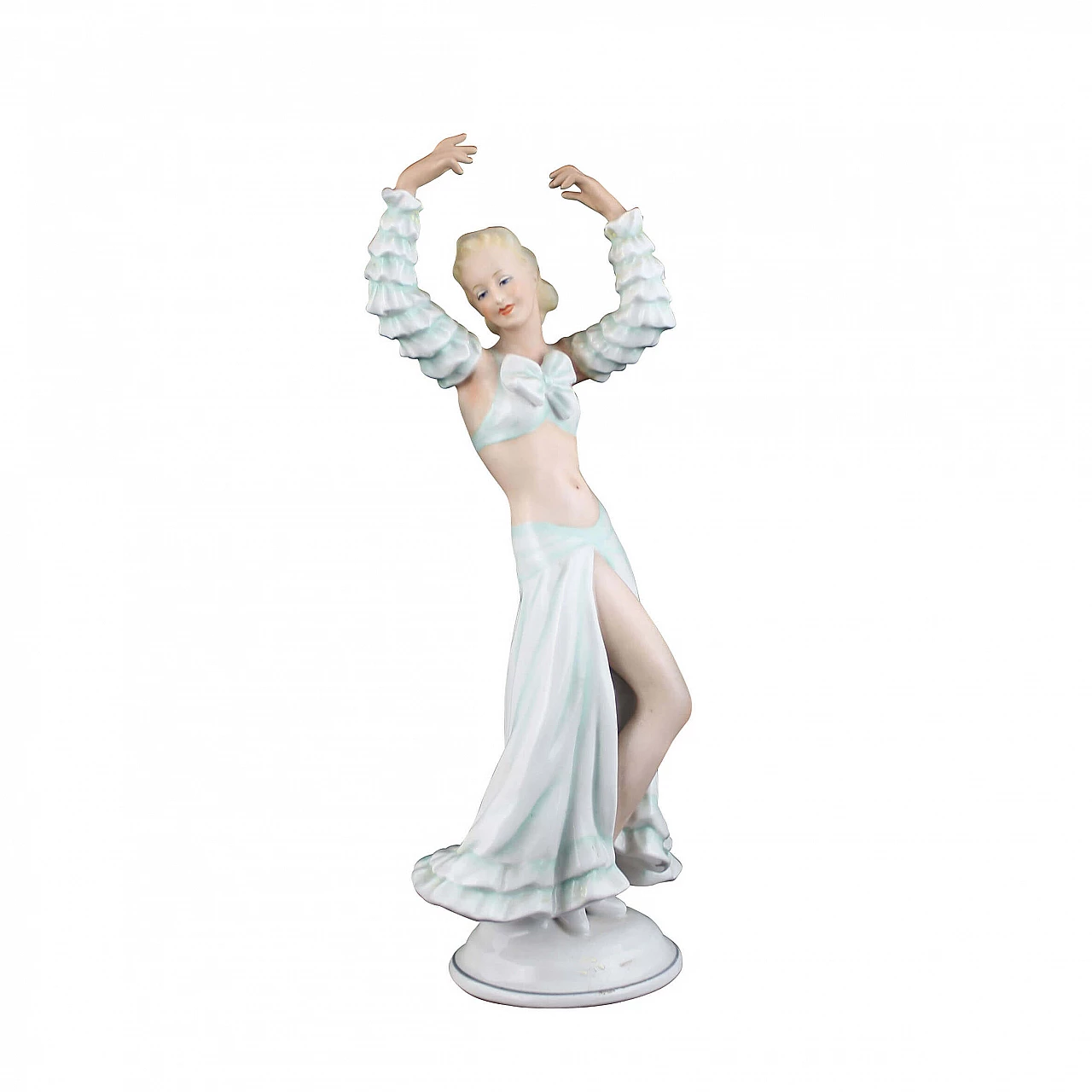 Ceramic sculpture Ballerina by Chaubach Kunst, 40s 1169499