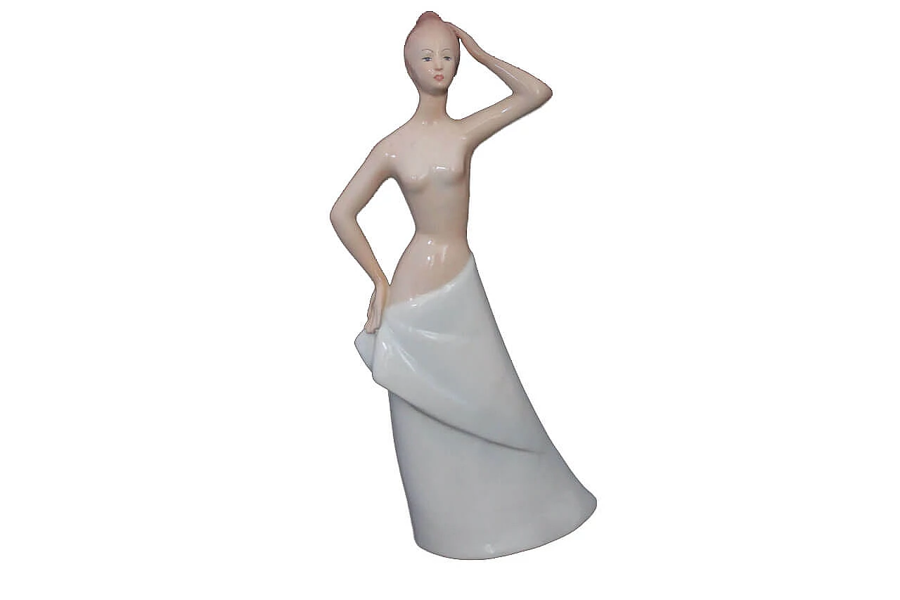 Ceramic figure of a Wrapped Woman from Ronzan, 1950s 1169747