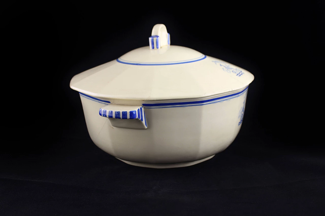 Art Deco soup tureen from Bosch Freres la Louviere, 1920s 1169781