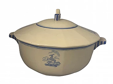 Art Deco soup tureen from Bosch Freres la Louviere, 1920s