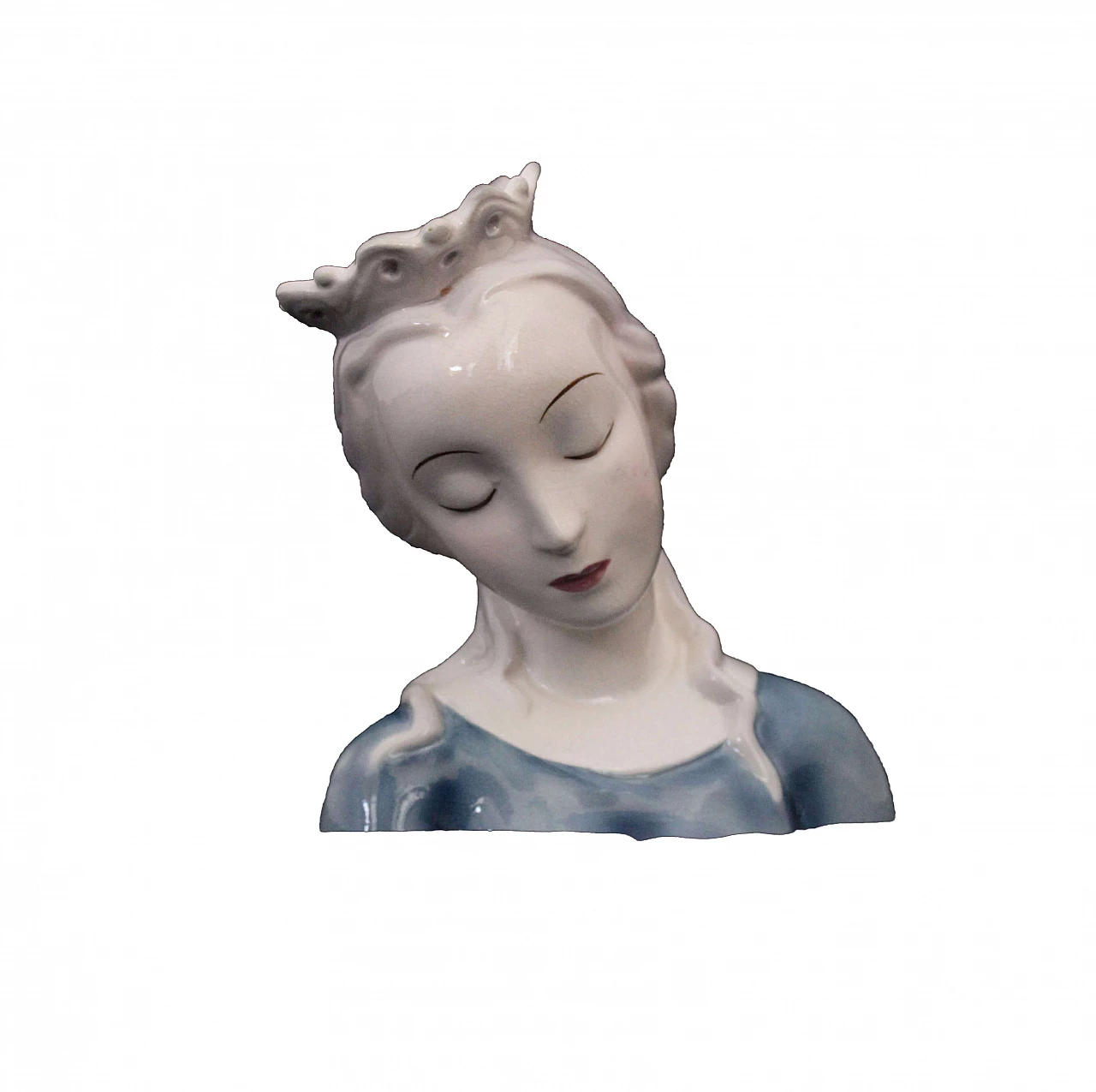 Ceramic bust of Madonna by Goldscheider, 1940s 1169993