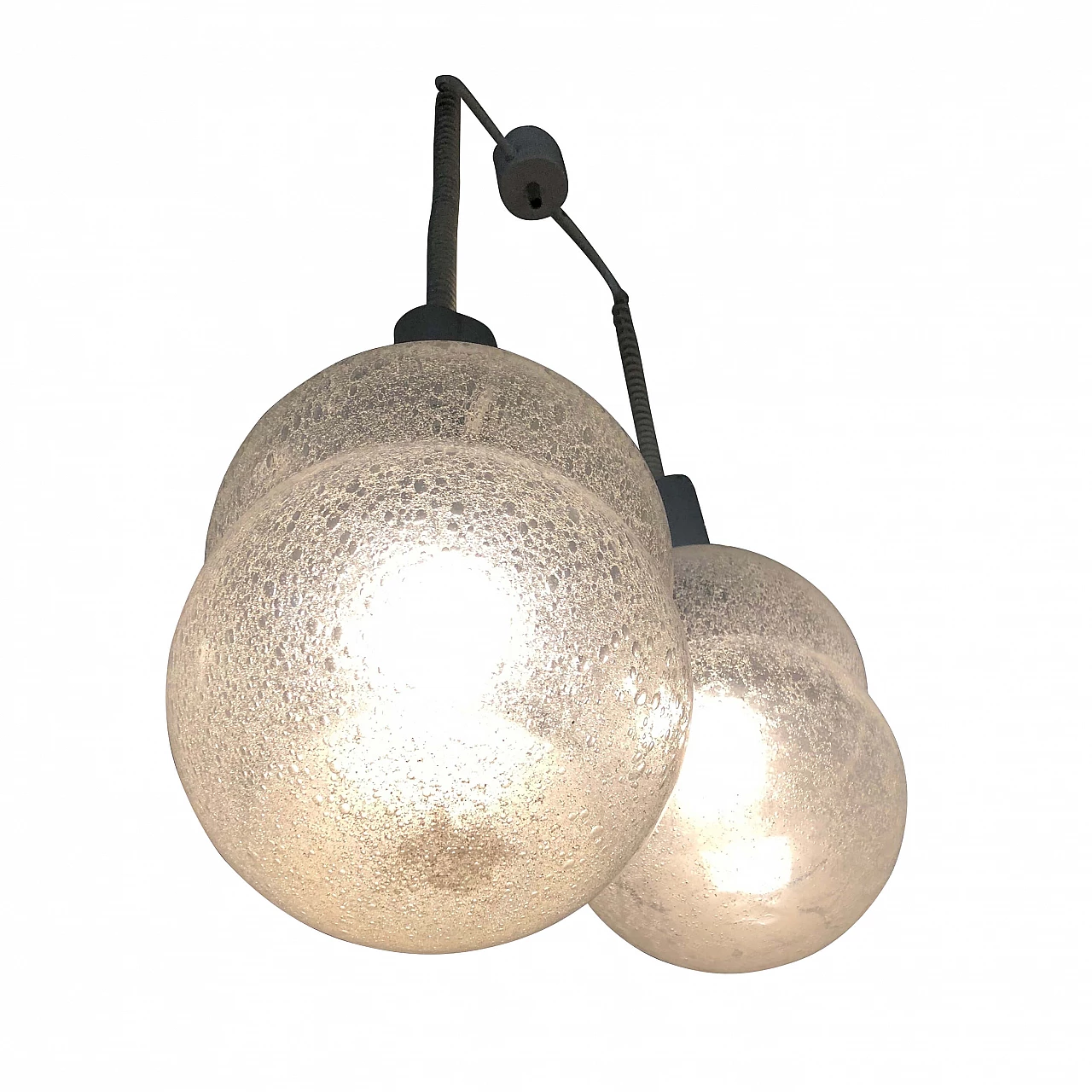 Double Bilobo chandelier by Tobia Scarpa for Flos, 60s 1169996
