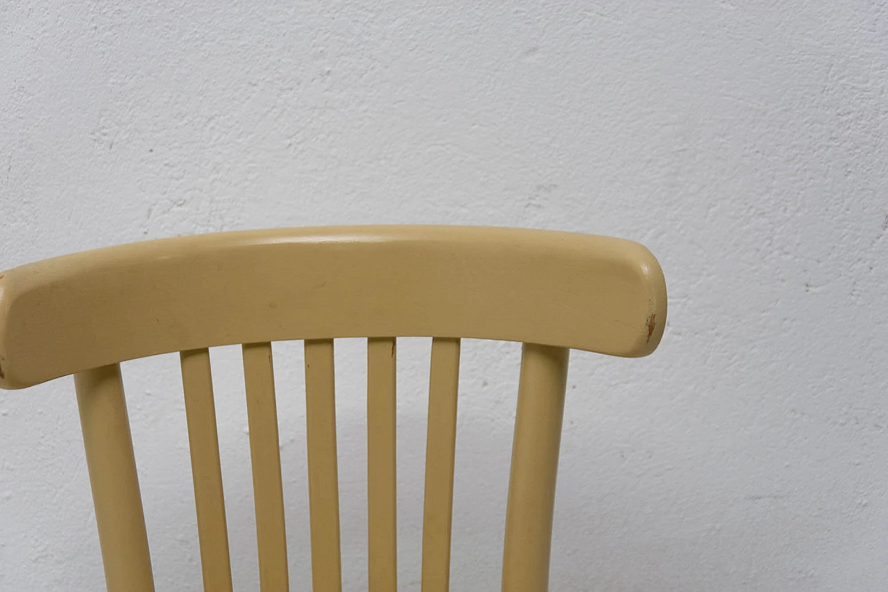 Beech bentwood chair from Thonet, 50s 1170123