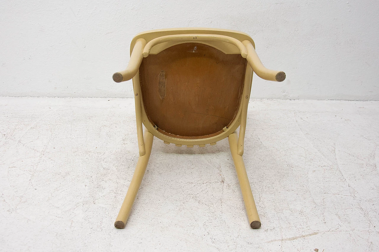 Beech bentwood chair from Thonet, 50s 1170131