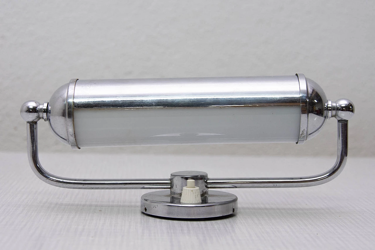 Bauhaus chromium plated wall lamp, 40s 1170140