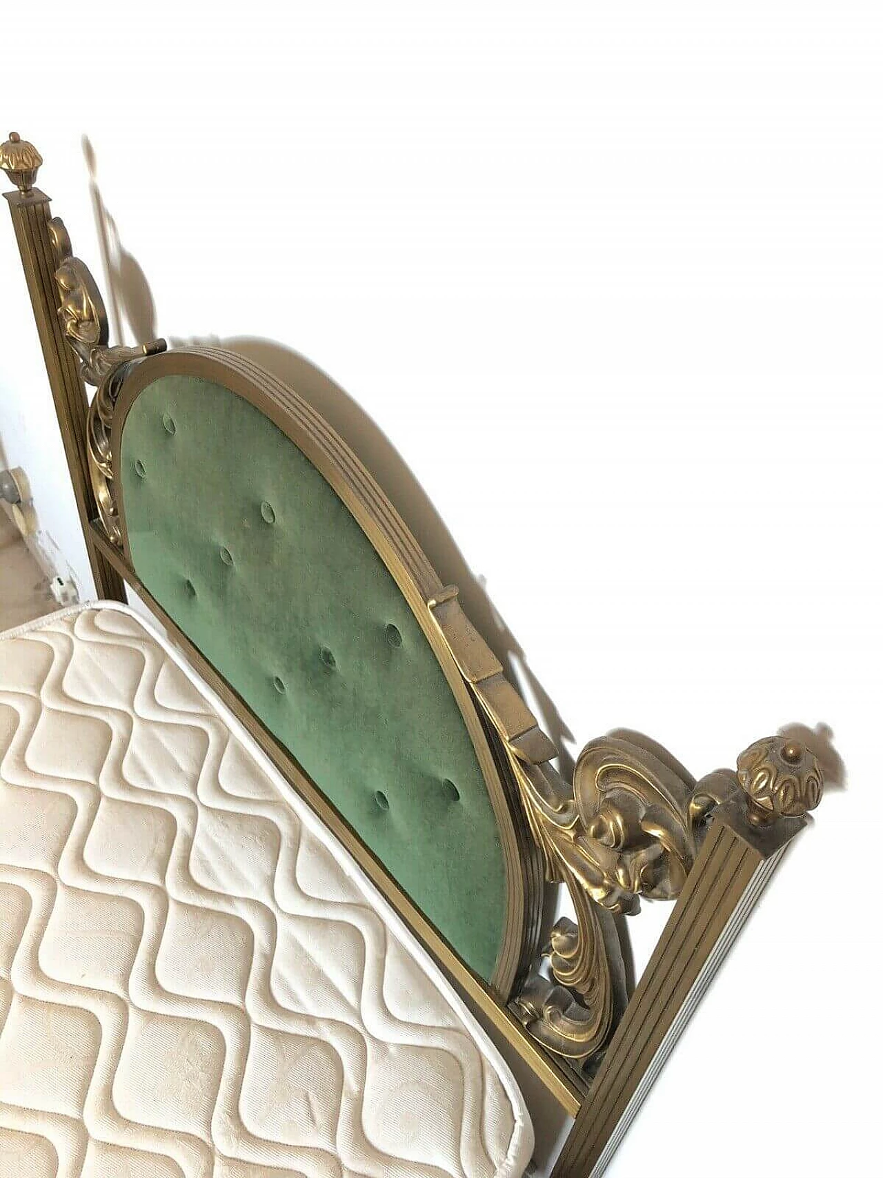 Brass single bed, 50s 1170320