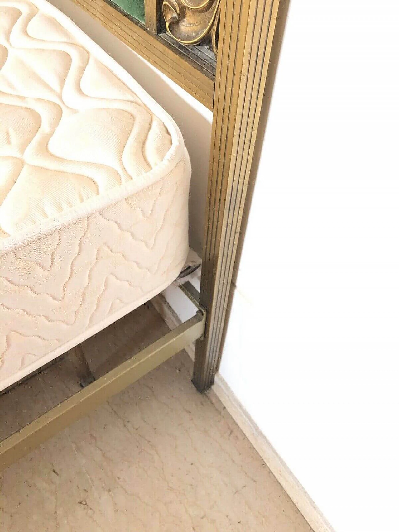 Brass single bed, 50s 1170322