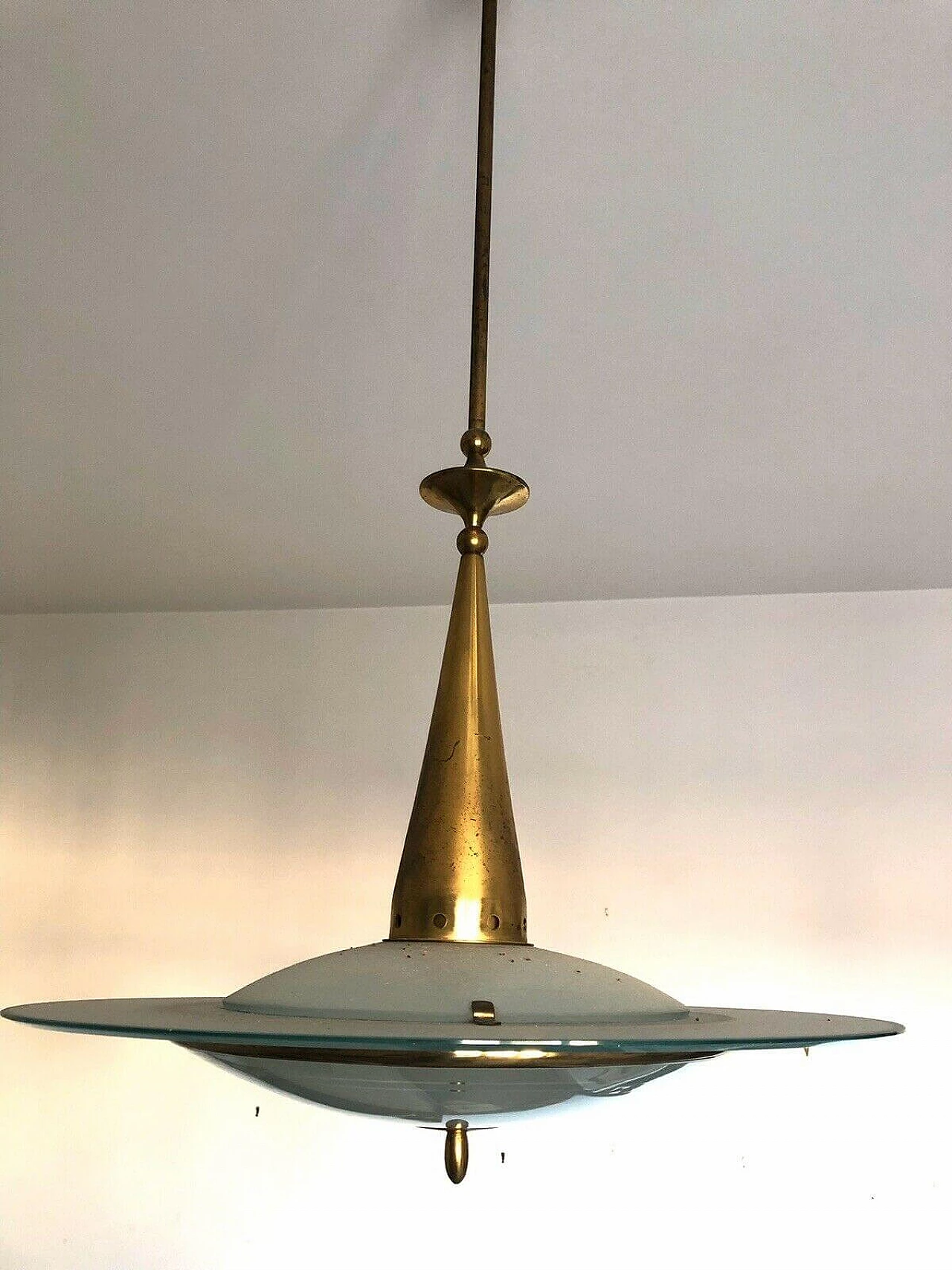 Chandelier by Pietro Chiesa for Fontana Arte, 50s 1170329