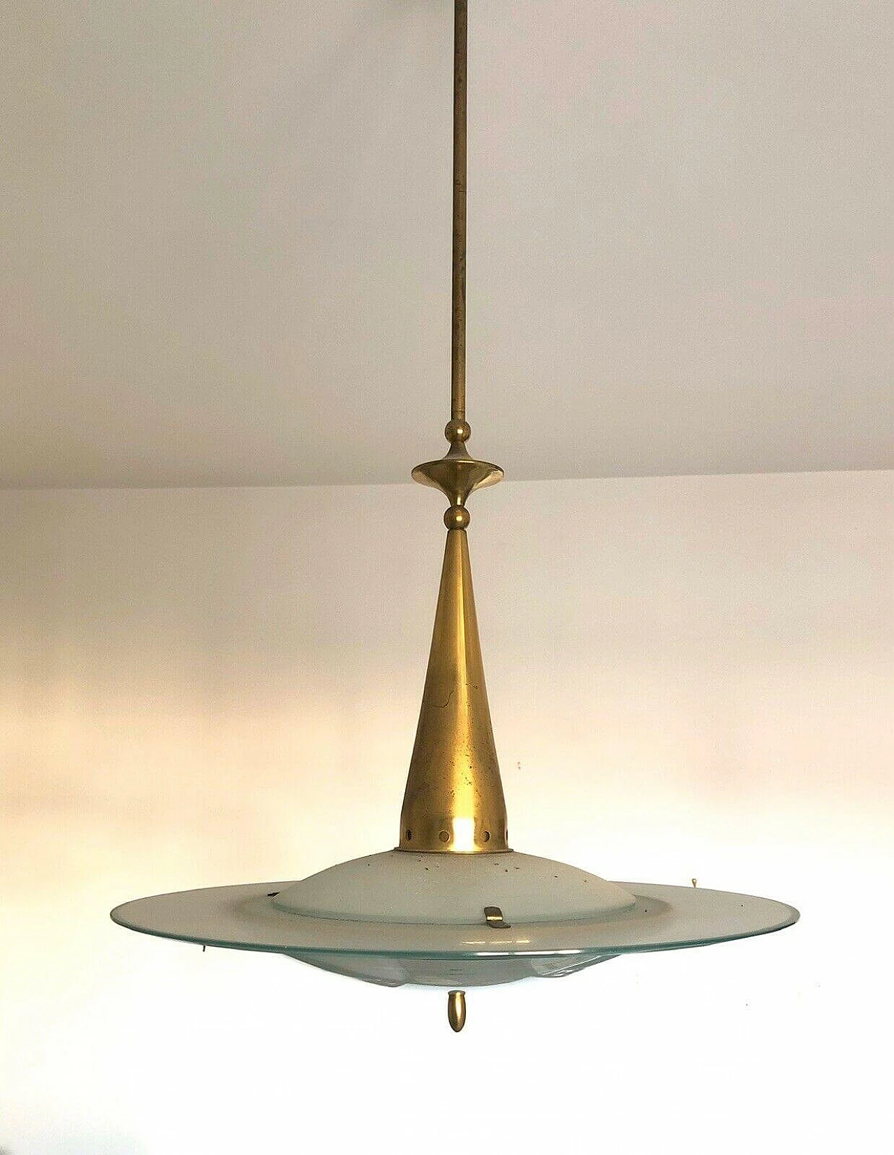 Chandelier by Pietro Chiesa for Fontana Arte, 50s 1170330