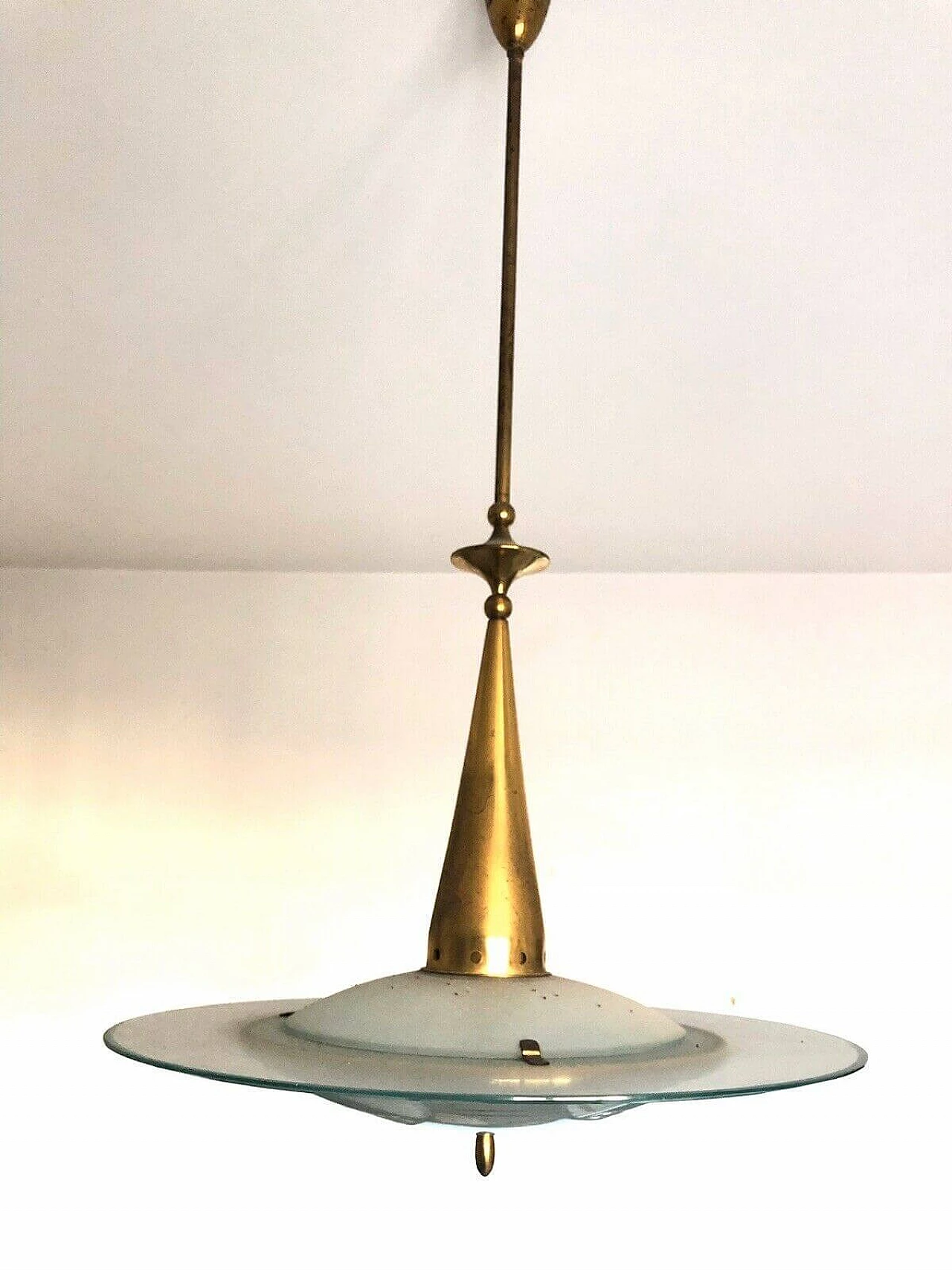 Chandelier by Pietro Chiesa for Fontana Arte, 50s 1170331