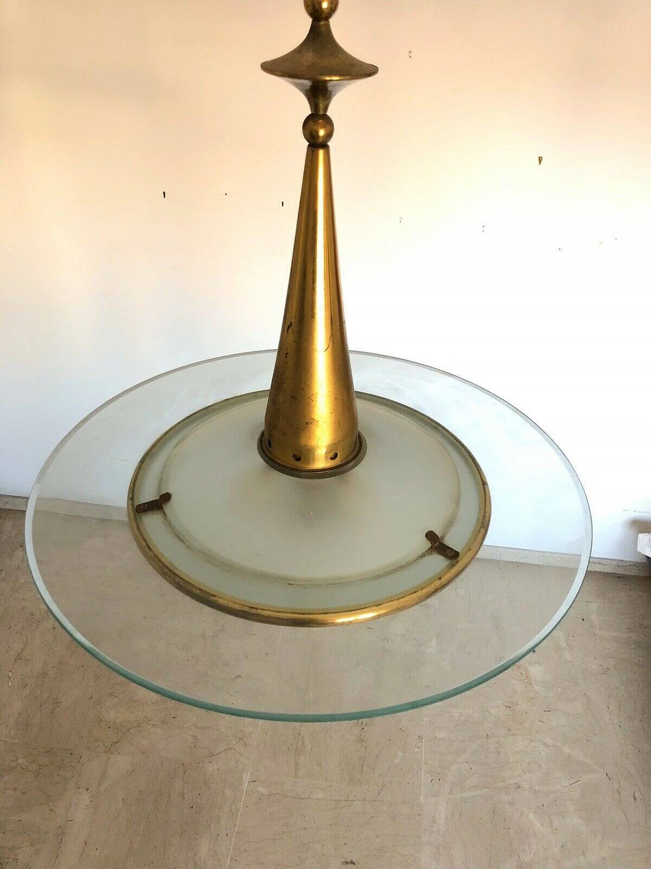 Chandelier by Pietro Chiesa for Fontana Arte, 50s 1170335