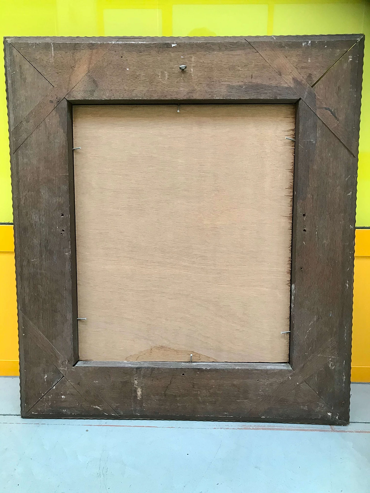 Guillochè frame in oak with mirror, early 800's 1170796