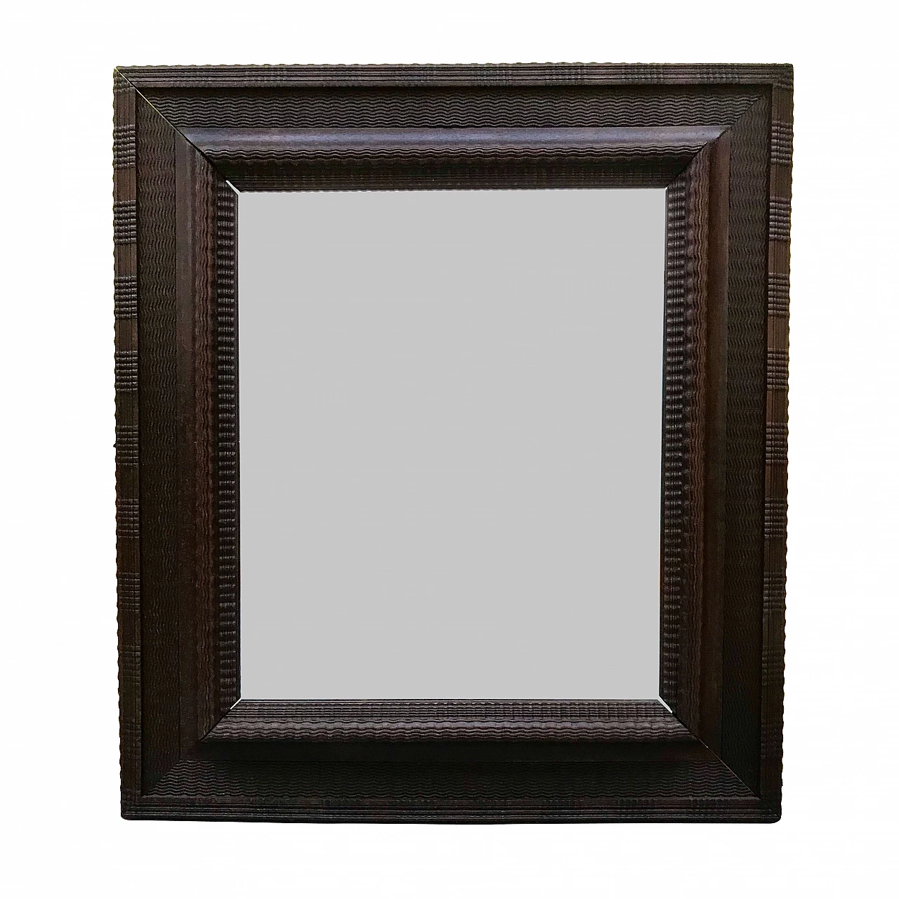 Guillochè frame in oak with mirror, early 800's 1170871