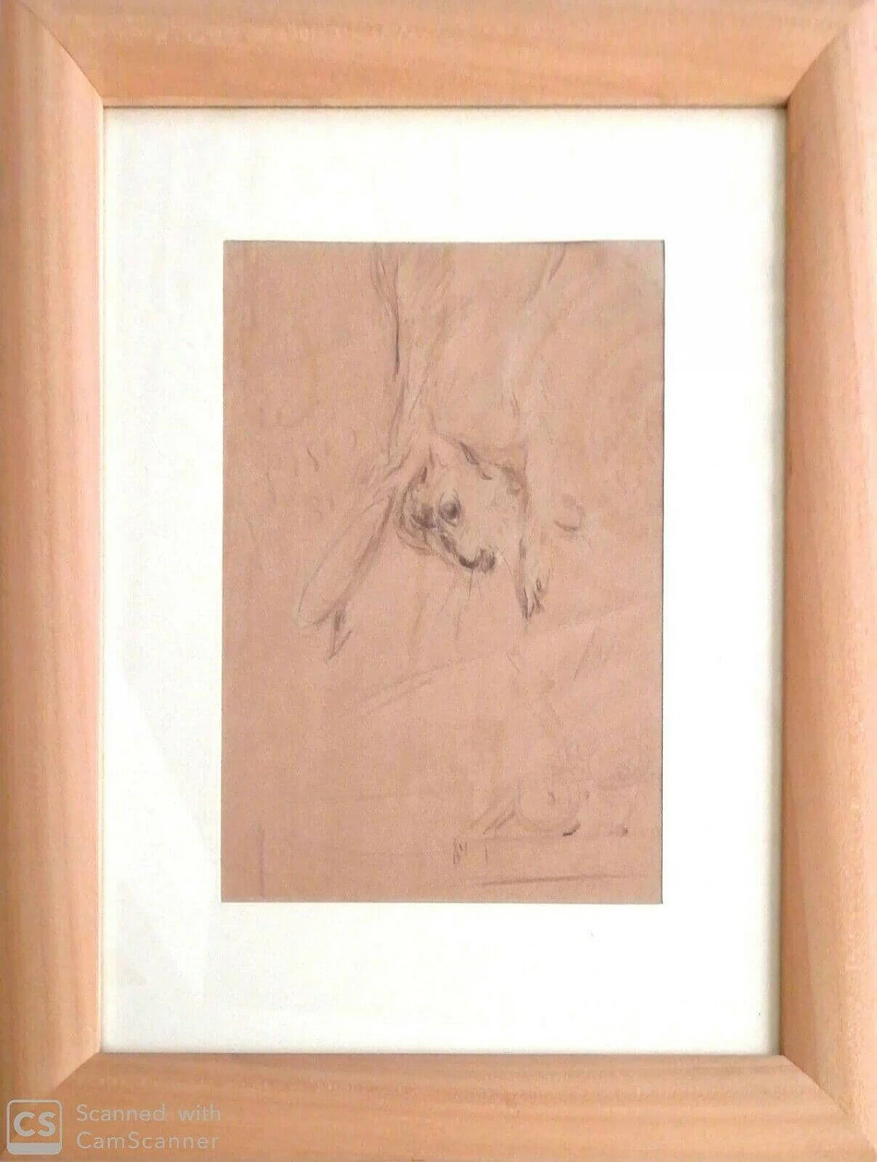 Disegno su carta di Filippo de Pisis autenticato Pandolfini, anni '30 1170891