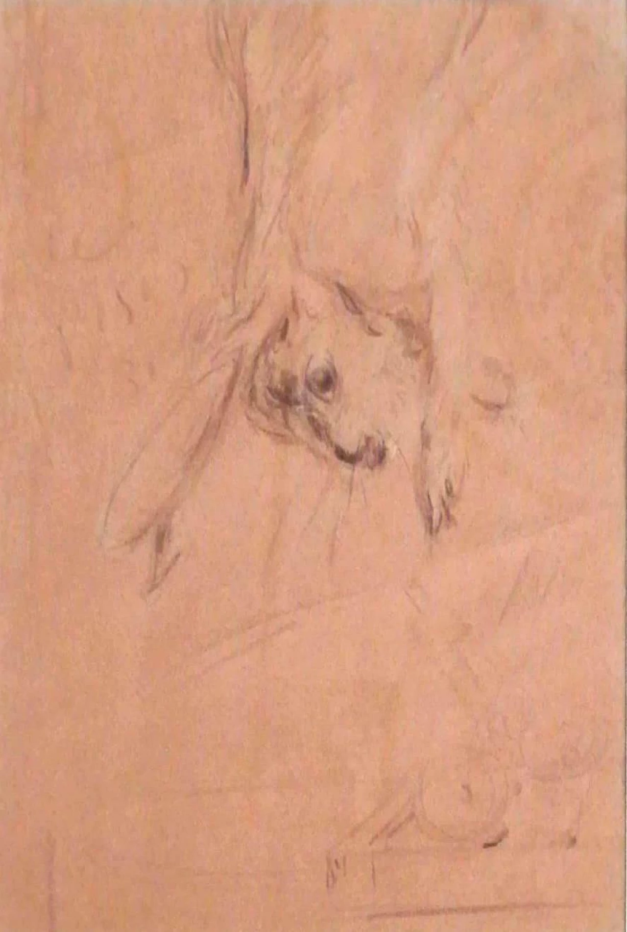 Drawing on paper by Filippo de Pisis authenticated by Pandolfini, 30s 1170892
