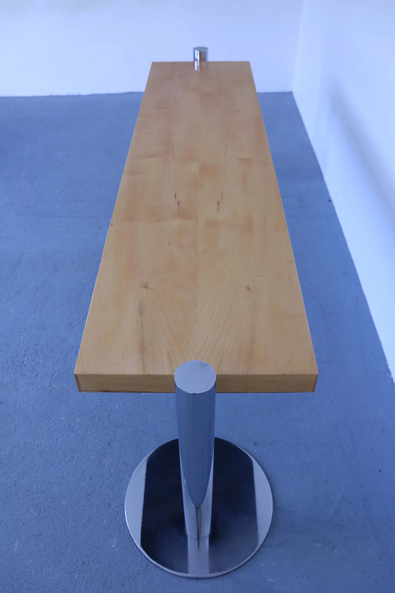 Ash wood console table attributed to Sergio Asti for Poltronova 1171064