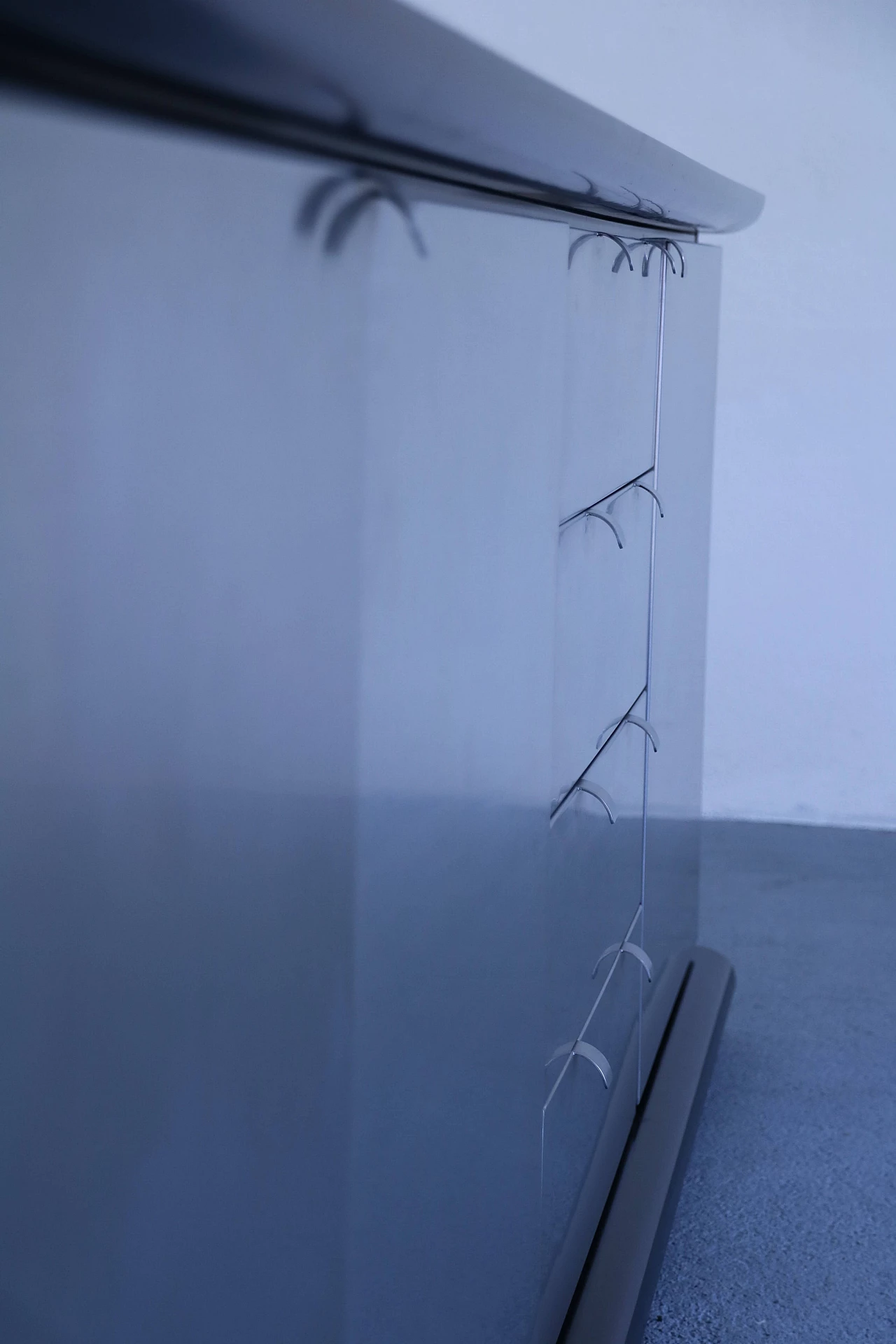 Sideboard in legno e acciaio di Acerbis, anni '70 1171090