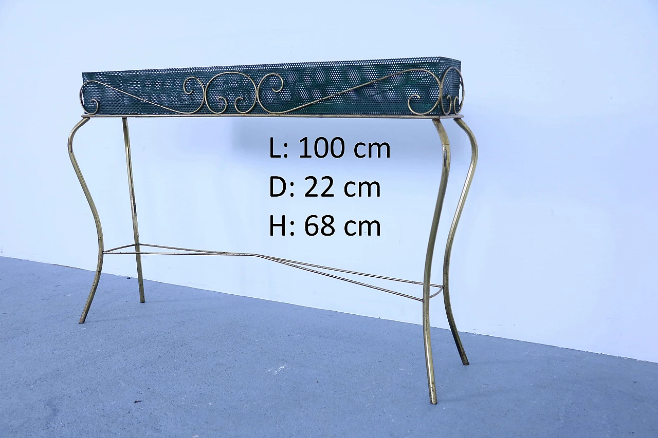 Portafiori in ottone e metallo 1171298