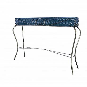 Portafiori in ottone e metallo