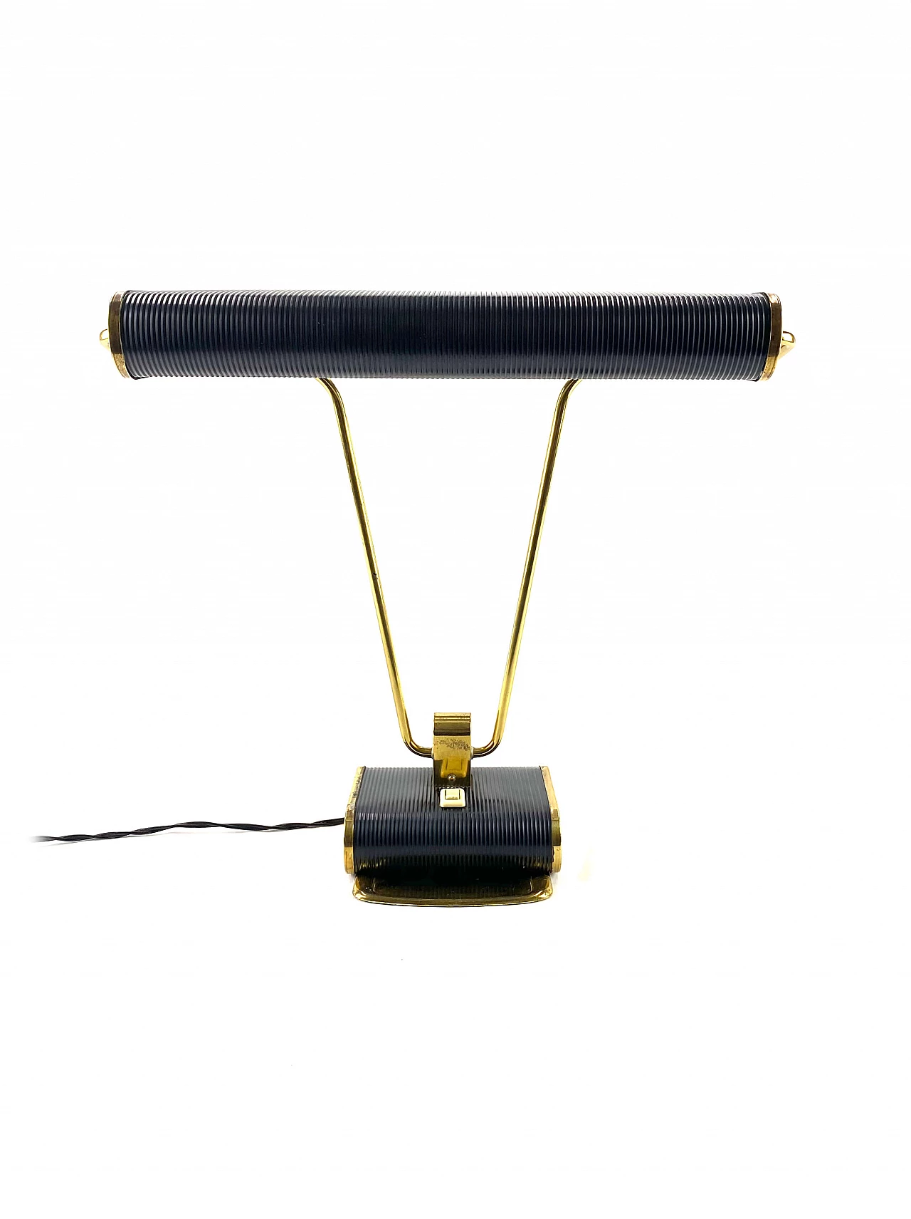 Brass desk lamp N71 di Eileen Gray for Jumo, 1935 1171797