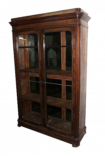 Neapolitan two-door bookcase, '800