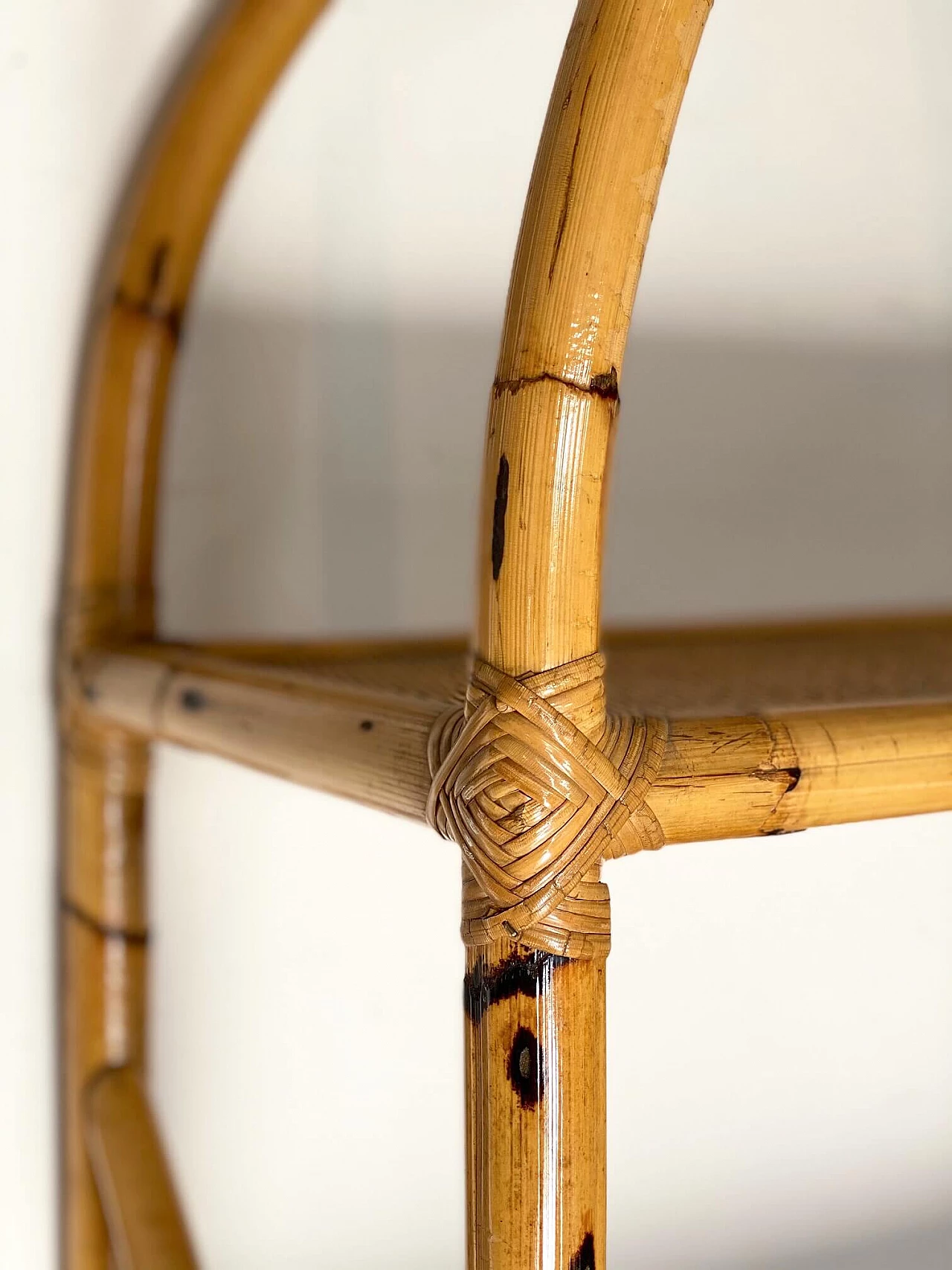 Libreria in bambù, anni '70 1172078