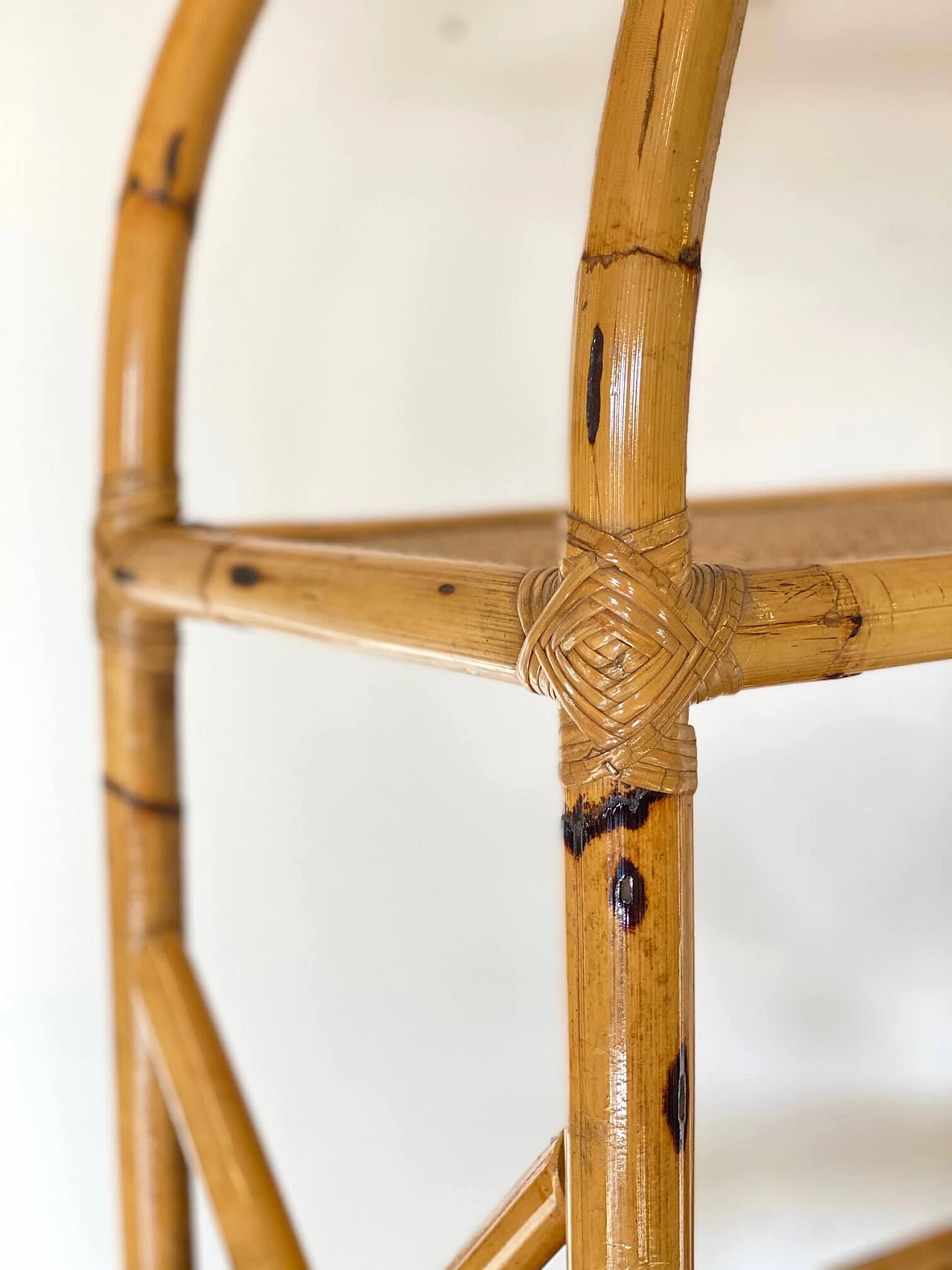 Libreria in bambù, anni '70 1172095