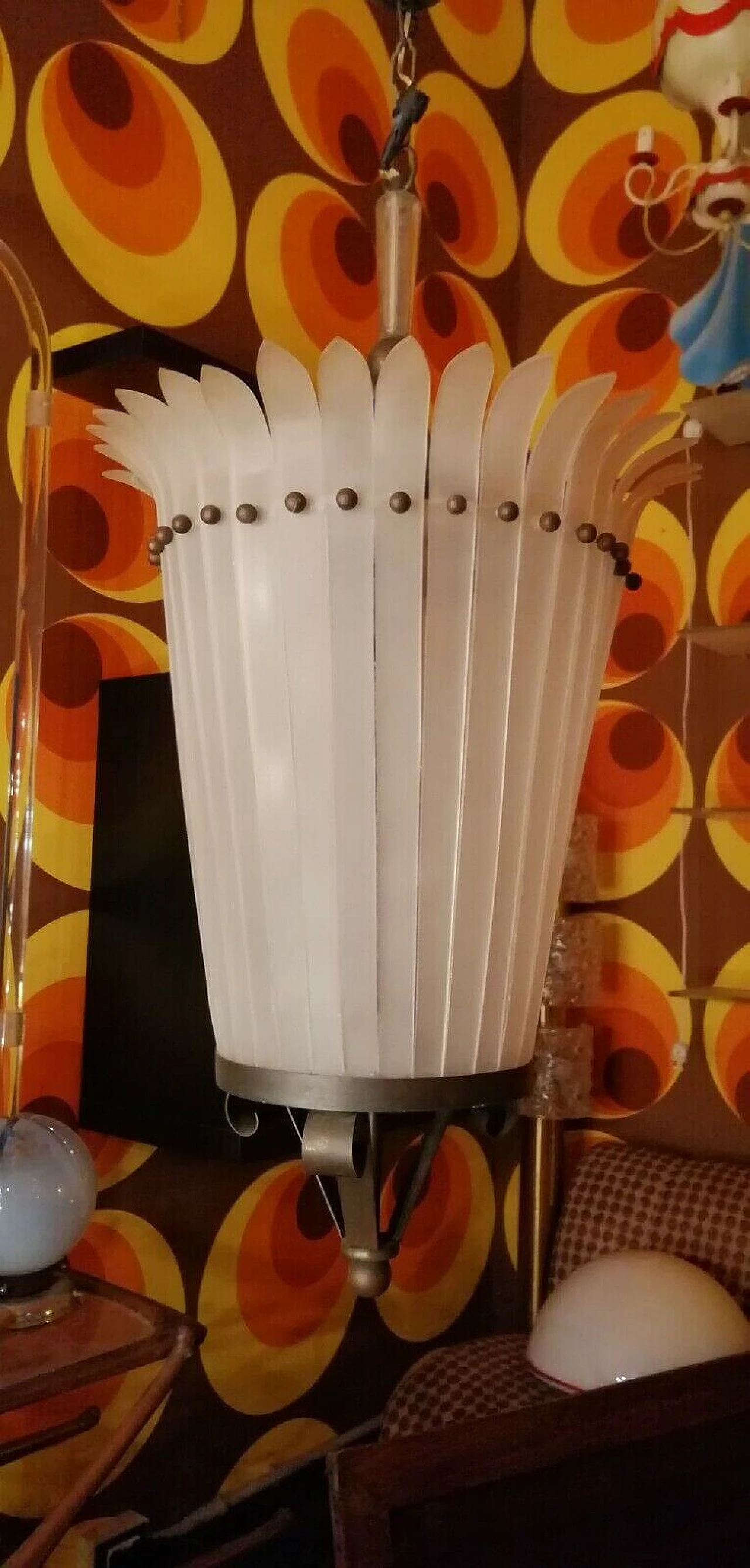 Chandelier in plexiglass, 60s 1172271