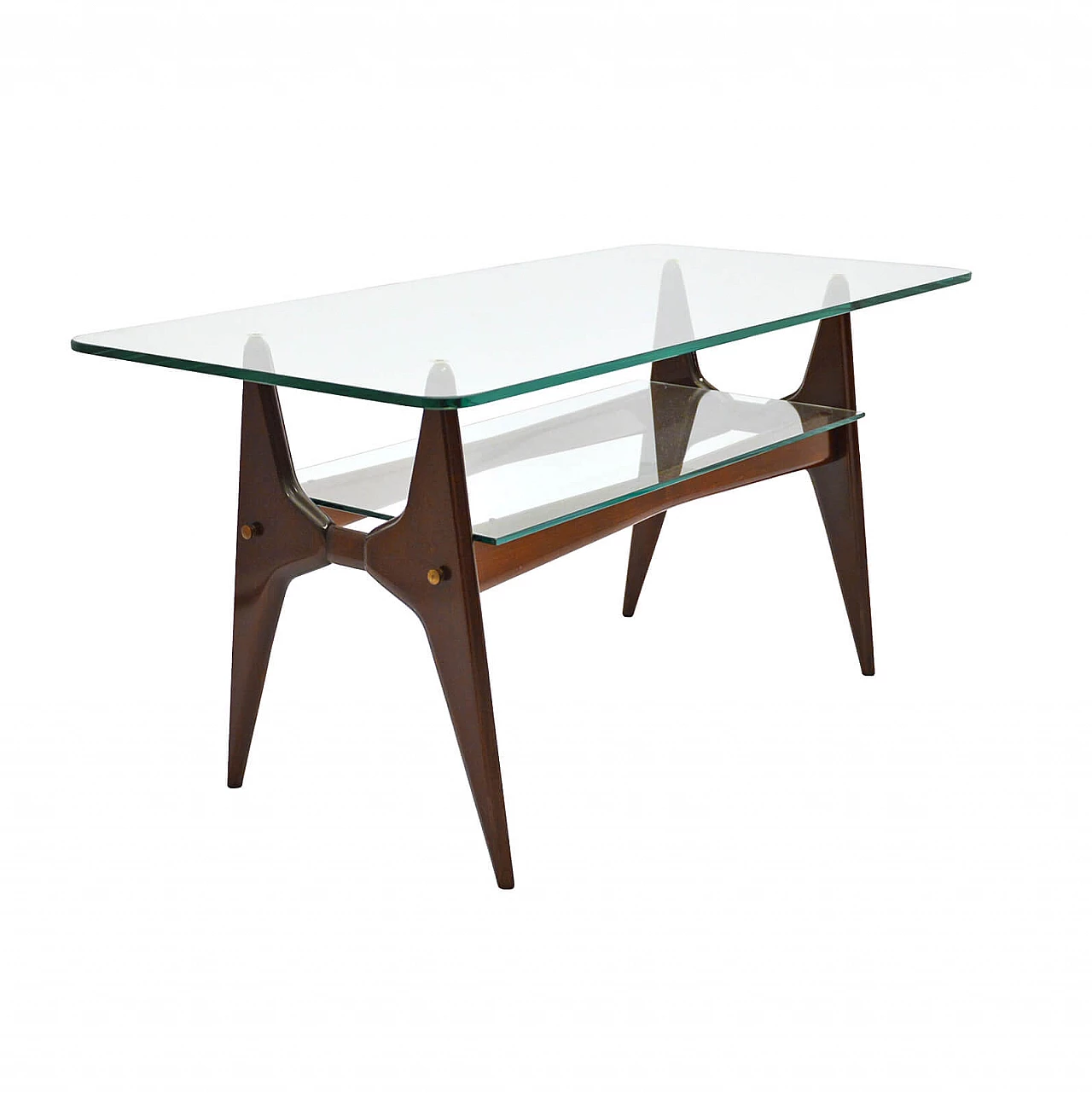 Mid-Century Italian coffee table in mahogany, 1950s 1172272