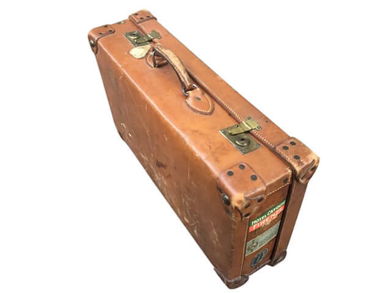 Franzi leather suitcase, 1930's 1172380