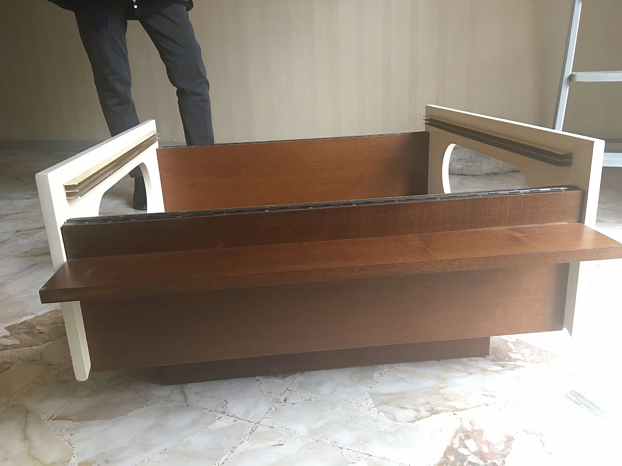 Coffee table with bar compartment, 60s 1172648