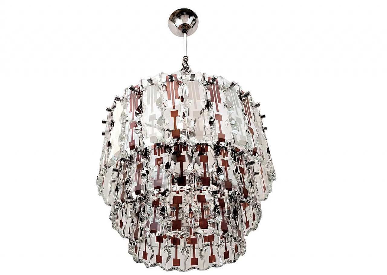 Lampadario Fontana Arte, anni '70 1172684