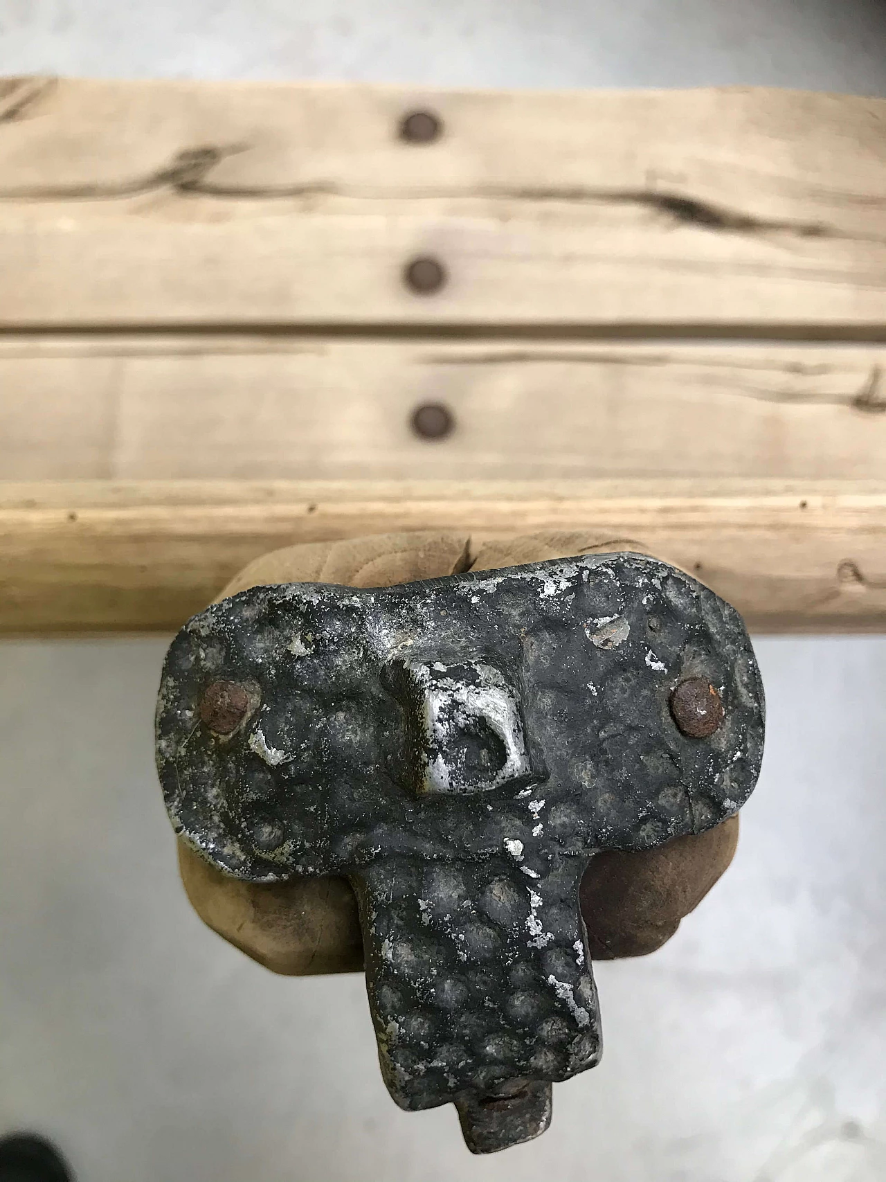 Panchina o Panca in rovere, originale '800 1172773