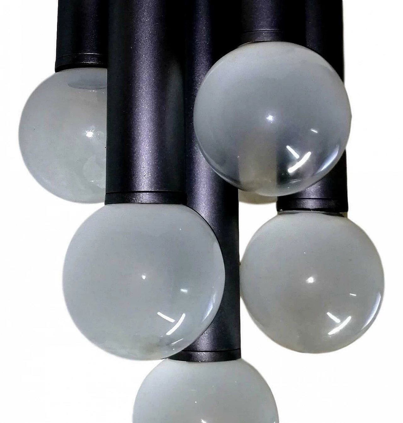 Space Age chandelier with 7 lights, 70s 1172843