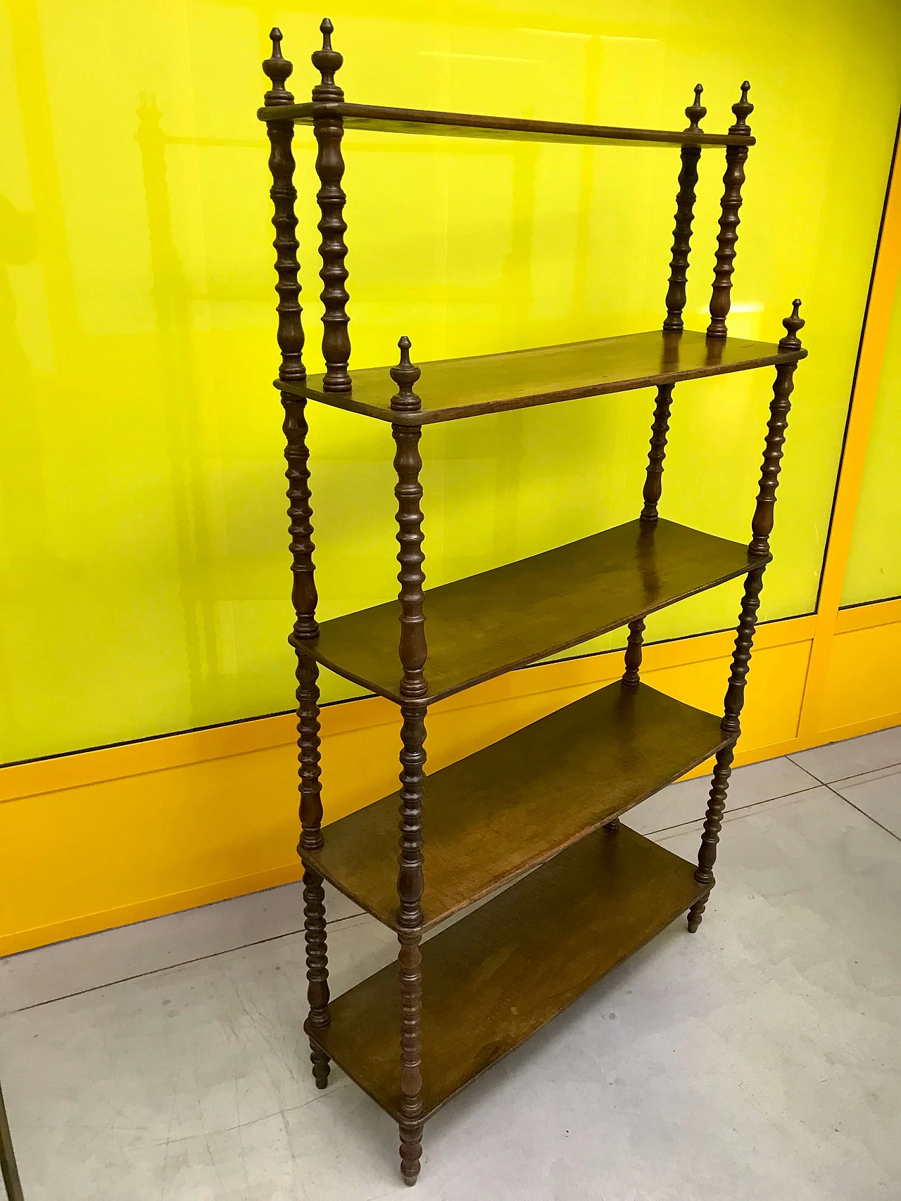 Etagere walnut floor standing bookcase of the '800 1172900