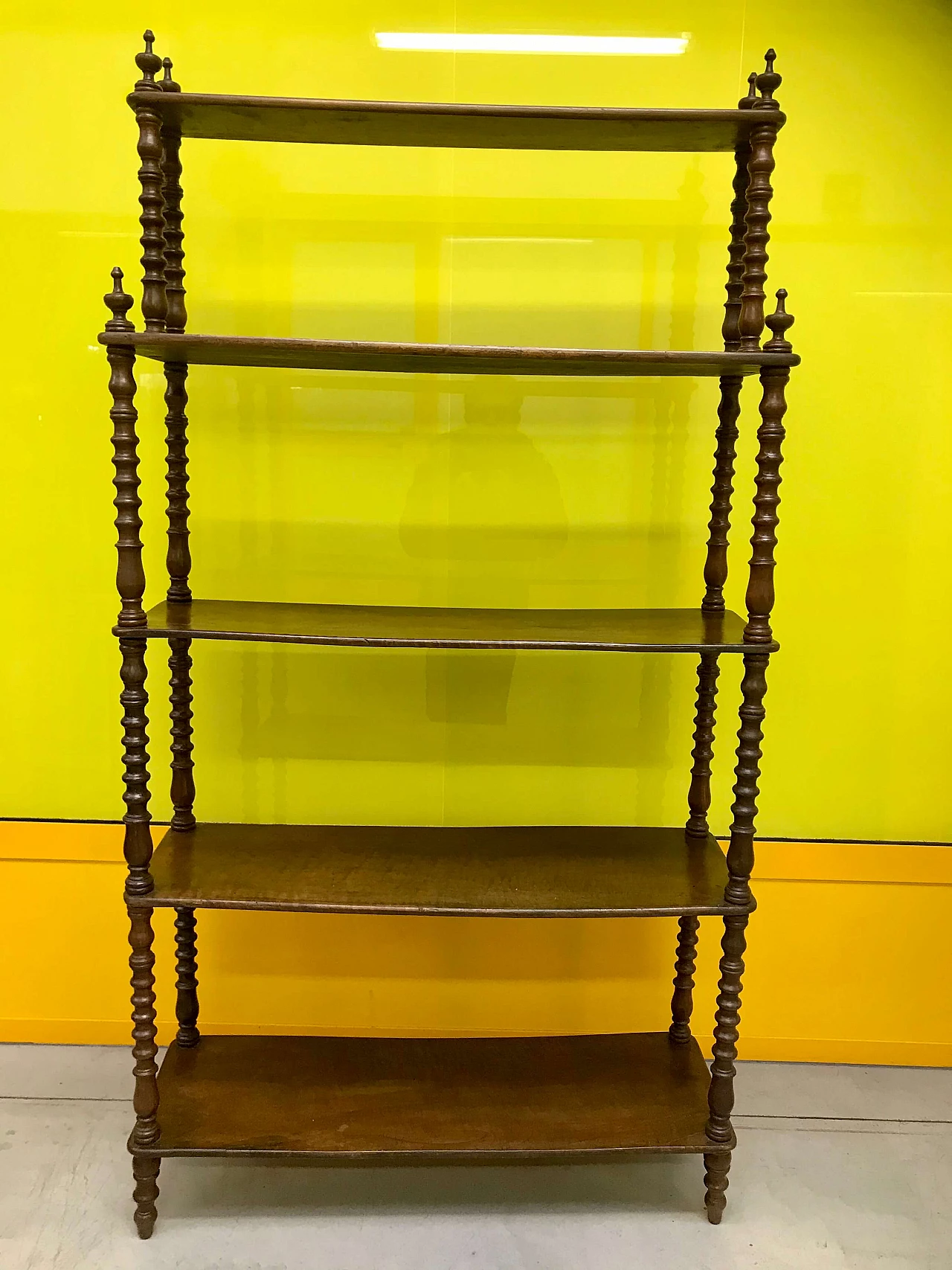 Etagere walnut floor standing bookcase of the '800 1172902