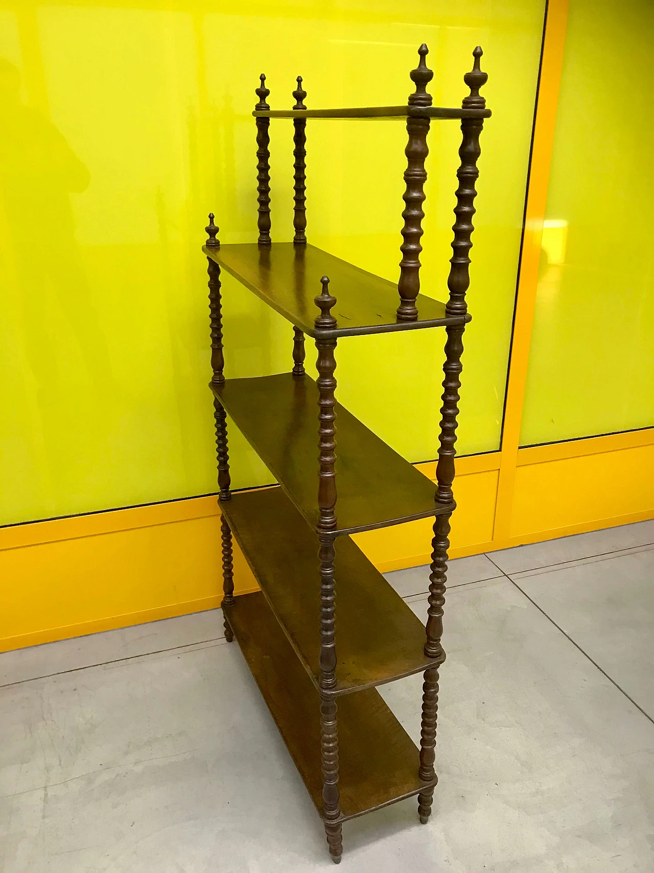 Etagere walnut floor standing bookcase of the '800 1172903