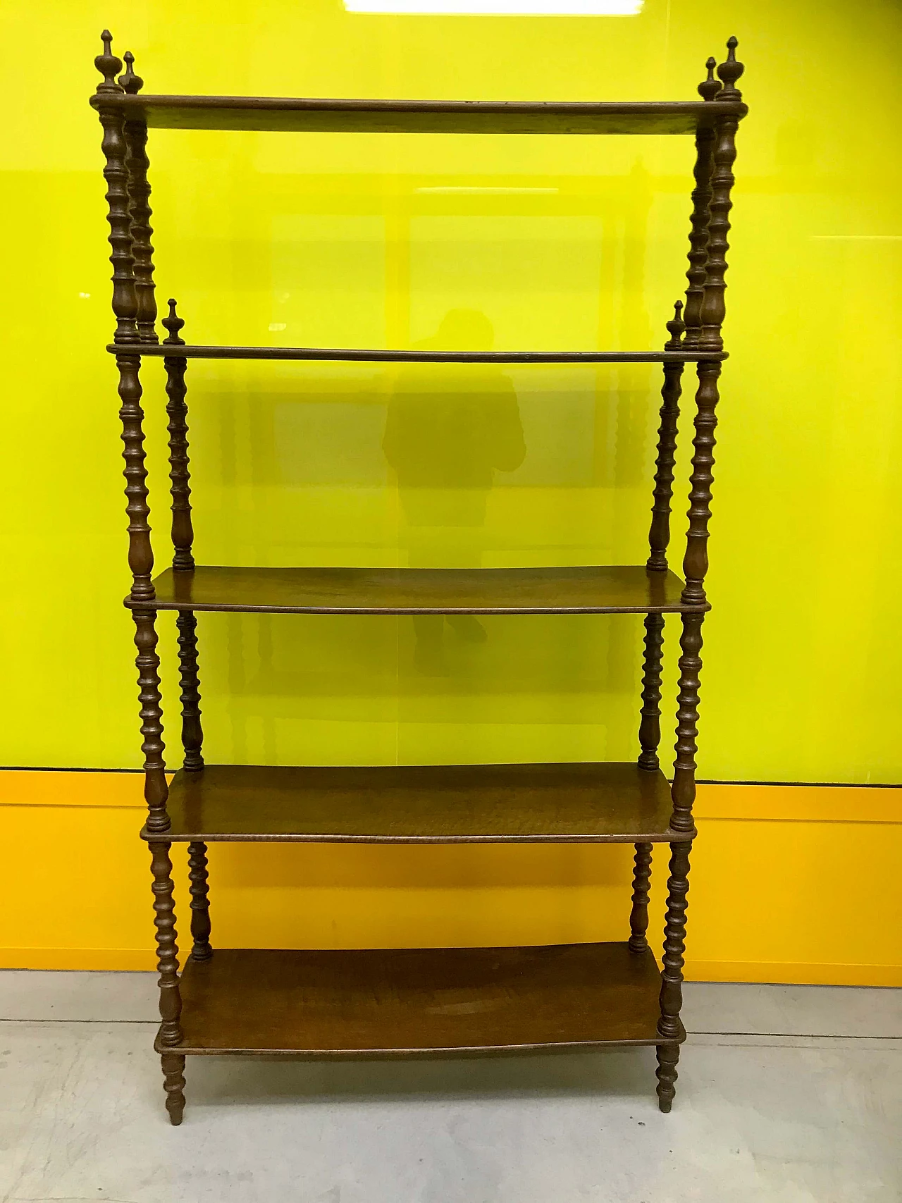Etagere walnut floor standing bookcase of the '800 1172905